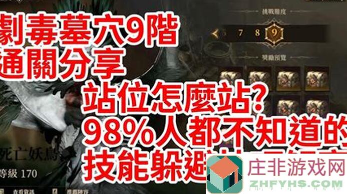 龙息神寂剧毒墓穴攻略：教你如何破盾强杀妖鸟AOE小怪，轻松提升战力！